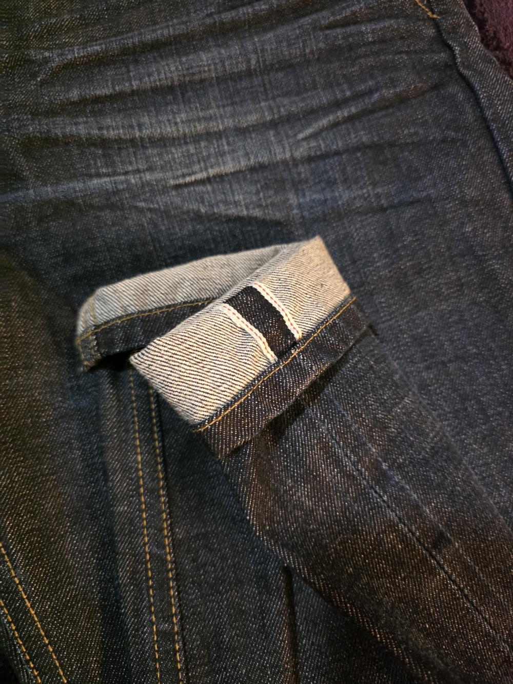 Diamonds Selvedge Denim Jeans – Size 36 – 100% Cotton – Button Fly – Heritage Ra - Picture 3 of 16